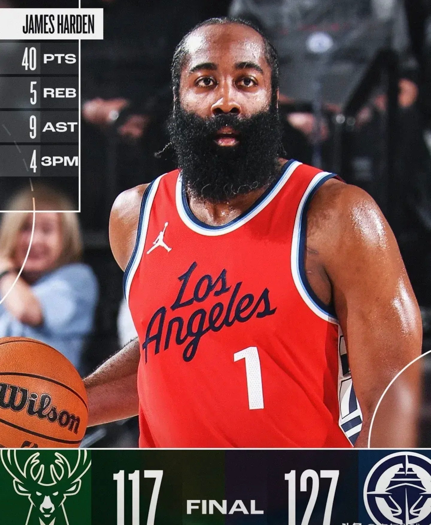 快船击败开拓者赢得胜利