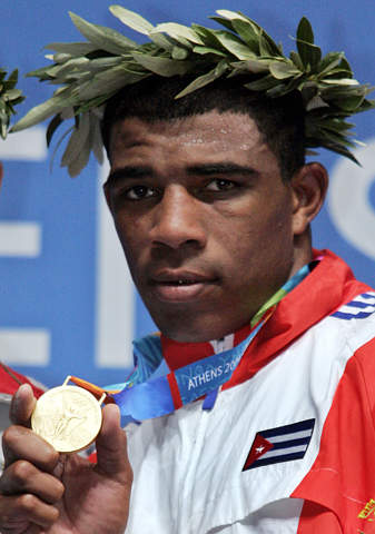 古巴队夺得拳击项目铜牌